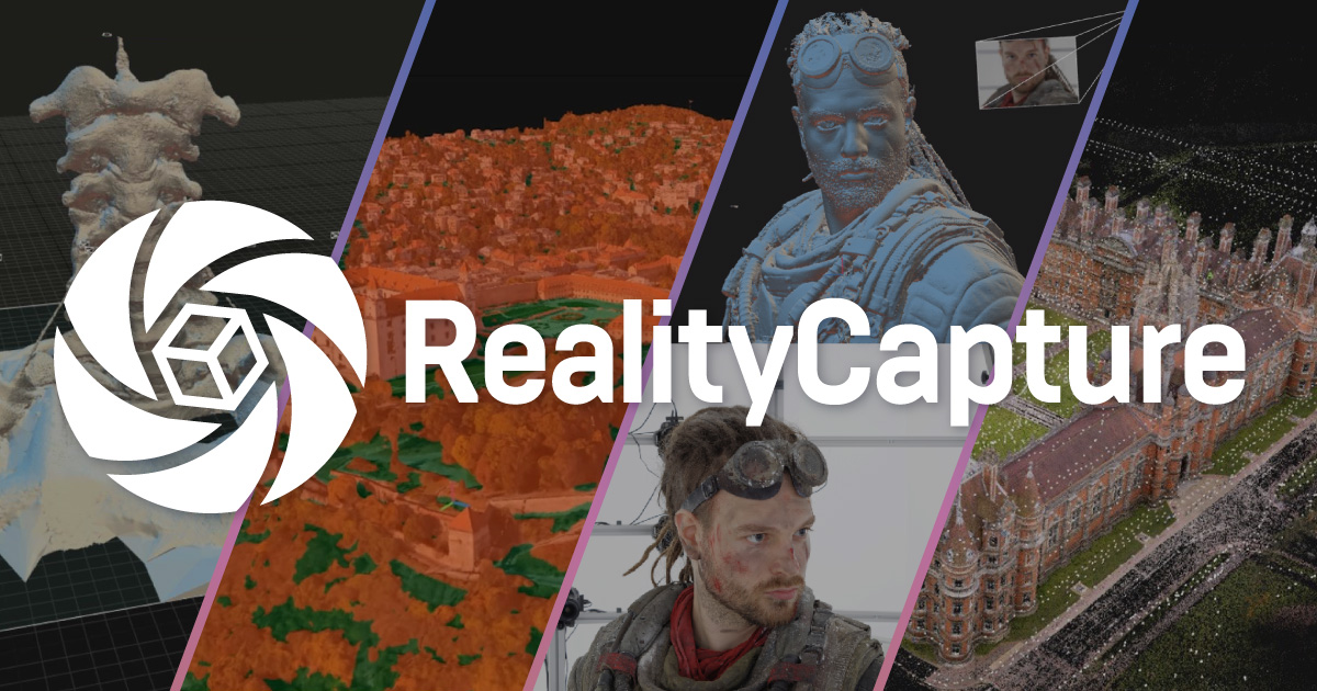Product Page of RealityCapture