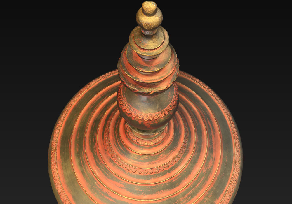 Fully processed 3D model