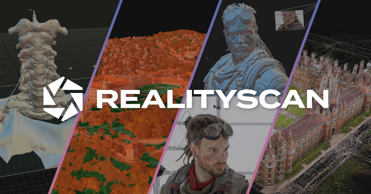 RealityScan product pag