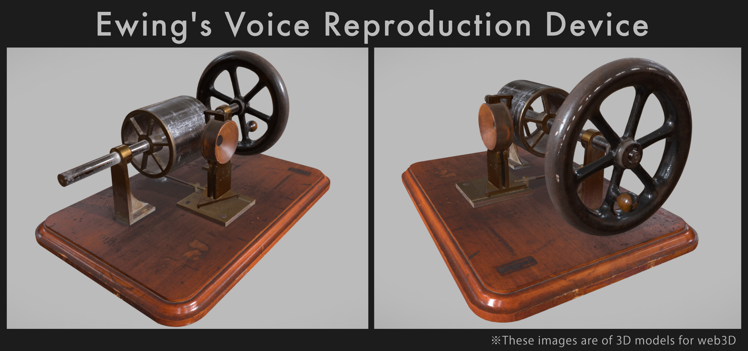 Ewing's Voice Reproduction Device 3D scanning model